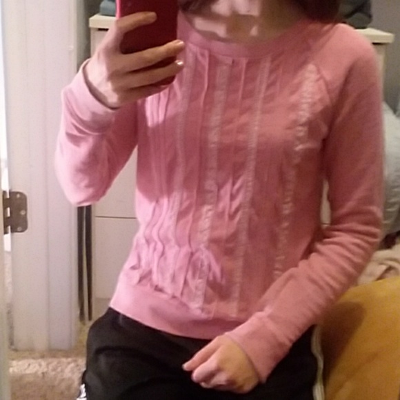 Lacey pink sweater - Picture 1 of 2